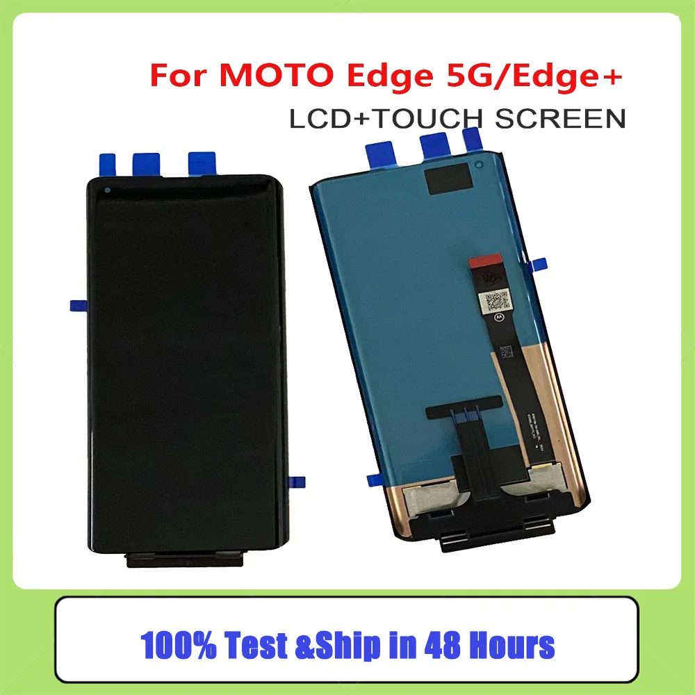 

100% Test Ori-Display For Motorola Edge Plus Screen XT2061-3 LCD and Touch Screen Digitizer For Moto Edge XT2063-3 Display