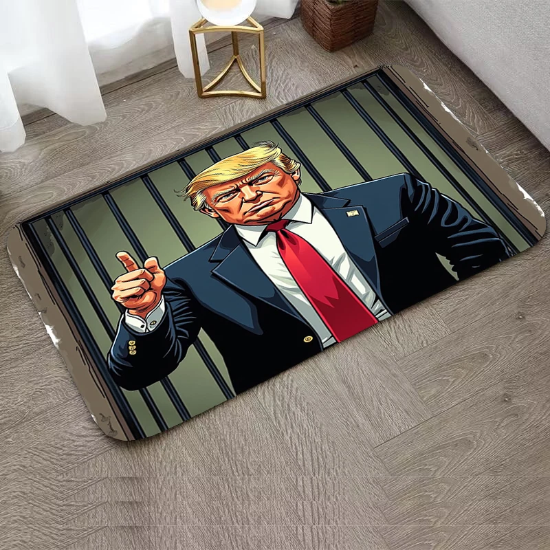 

House Entrance Mat Trump Home Decoration Children Room Mat Door Mats Kids Carpet Rug Bathroom Floor Mats Kitchen Foot Bath Soft