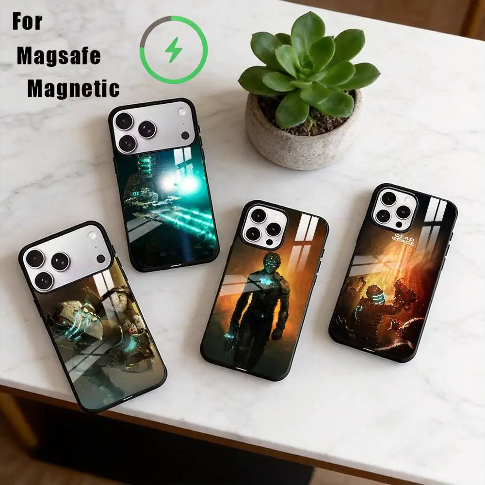 

DEAD SPACE Phone Case For iPhone17,16,15,14,13,12,11 Plus,Pro Magnetic with Magsafe Wireless Charging
