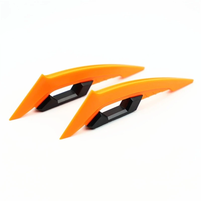 Universal Aerodynamic Spoiler Wing Self-Adhesive Sticker Decors 1 Pair