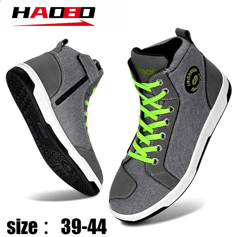 

Мотоциклетная обувь, дышащие противоскользящие байкерские ботинки для шоссейных гонок, мужская повседневная обувь, ботинки Four Seasons, мотоциклетное снаряжение