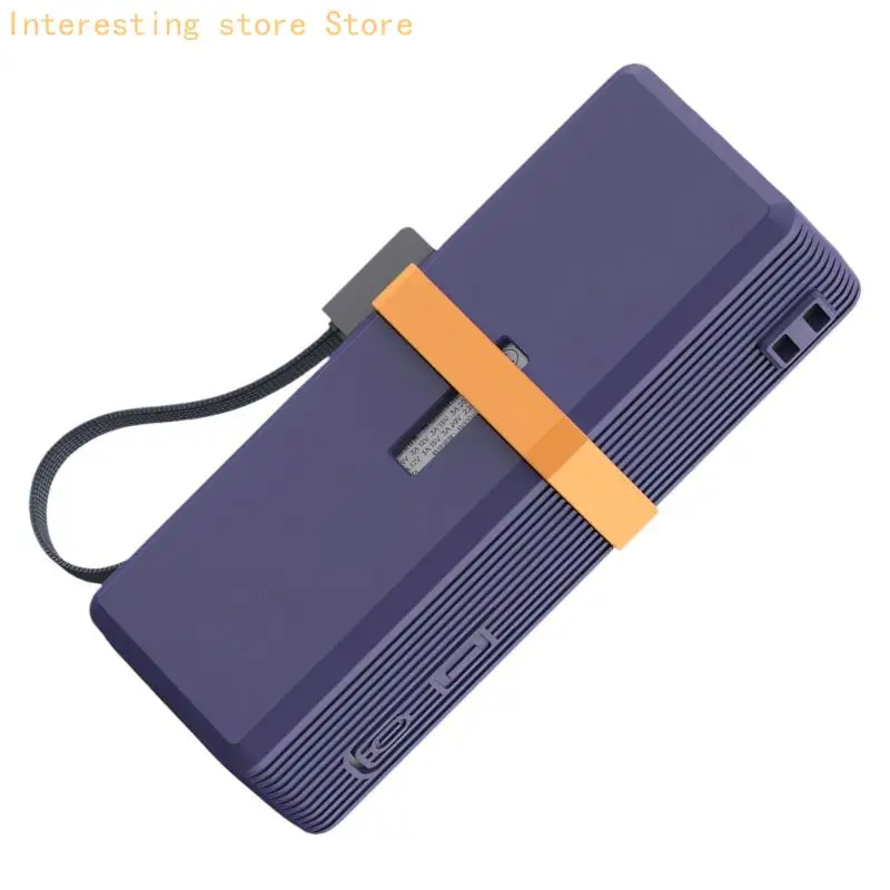 Weiche Silikonhülle für 20000 mAh 165 W PB2165 tragbare PowerBank-Hülle, stoßfestes Design und rutschfeste Griffschale 55KC – Detail 4