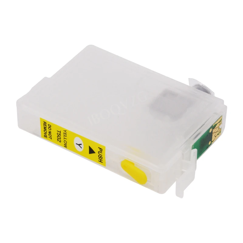502xl Refill Ink Cartridge T502 T502XL With Auto Reset Chip For Epson Expression XP-5100 XP-5105 WF-2860DWF WF-2865DWF Printers