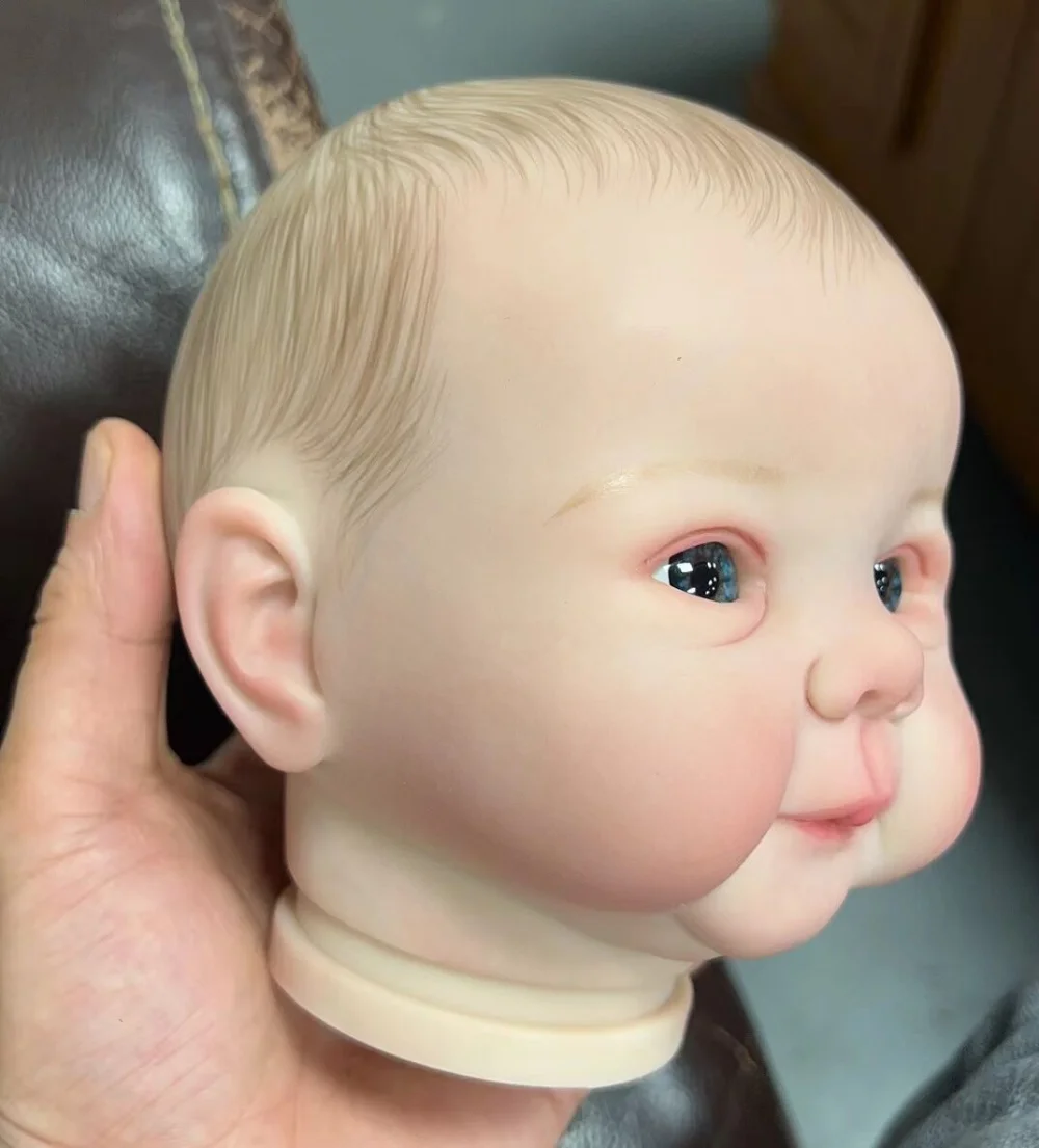 19inches Already Painted Reborn Doll Kits Juliette with Many Details Veins Unassembled Doll Parts with Cloth Body and Eyes