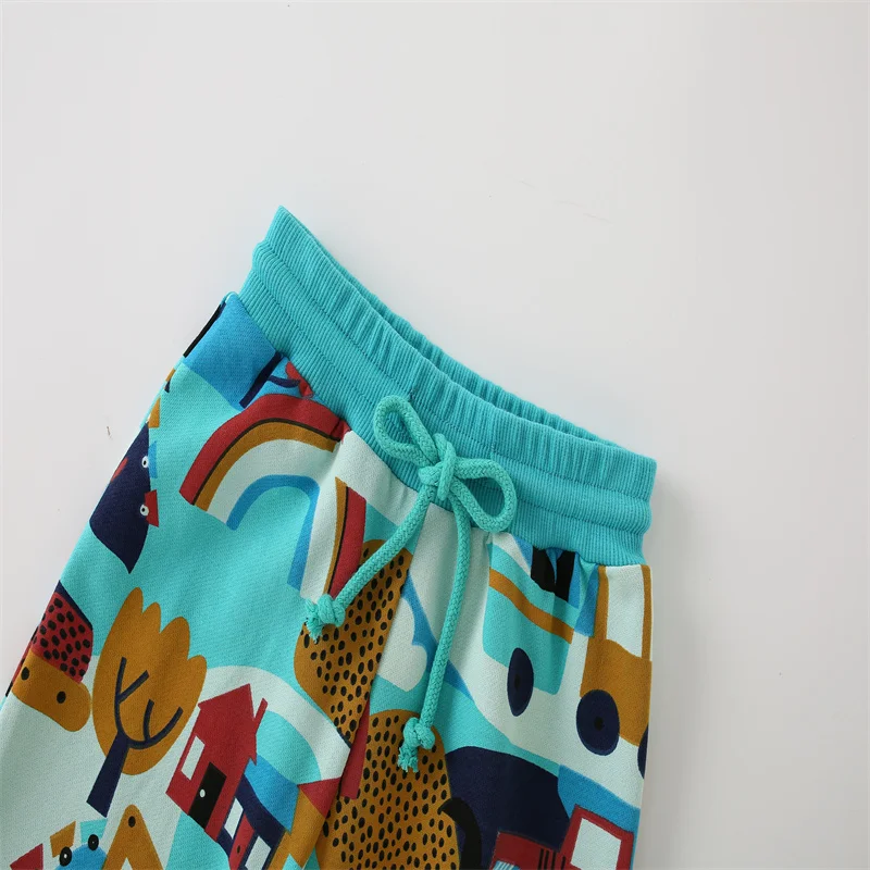 Cars Printed 2 Pcs Sets Autumn Winter Boys Clothing Sets Sweatshirts + Sweatpants Cotton Long Sleeve Children's Outfits Sets