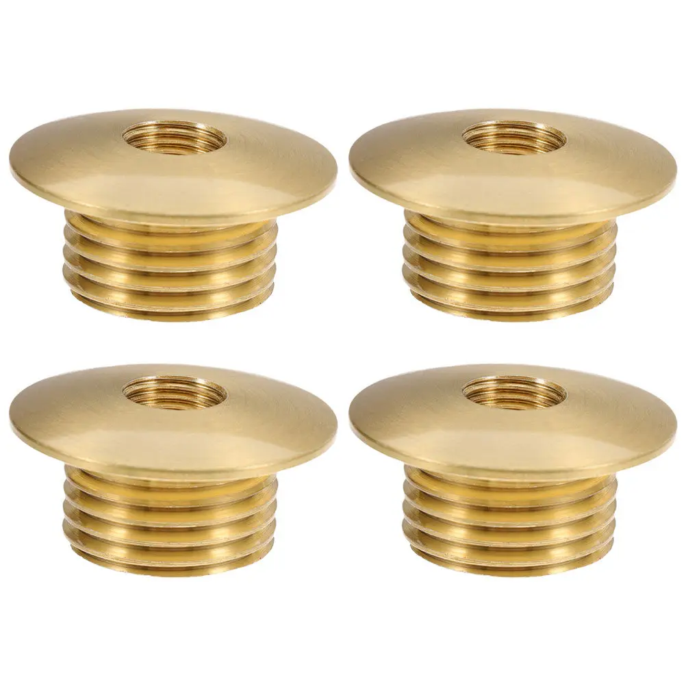 4Pcs Metal Lampshade Screw Thread Adapter M10 for G9 Lamp Holder Fixing Nut Fastener Lighting Fixture Upgrade Lamp Shade
