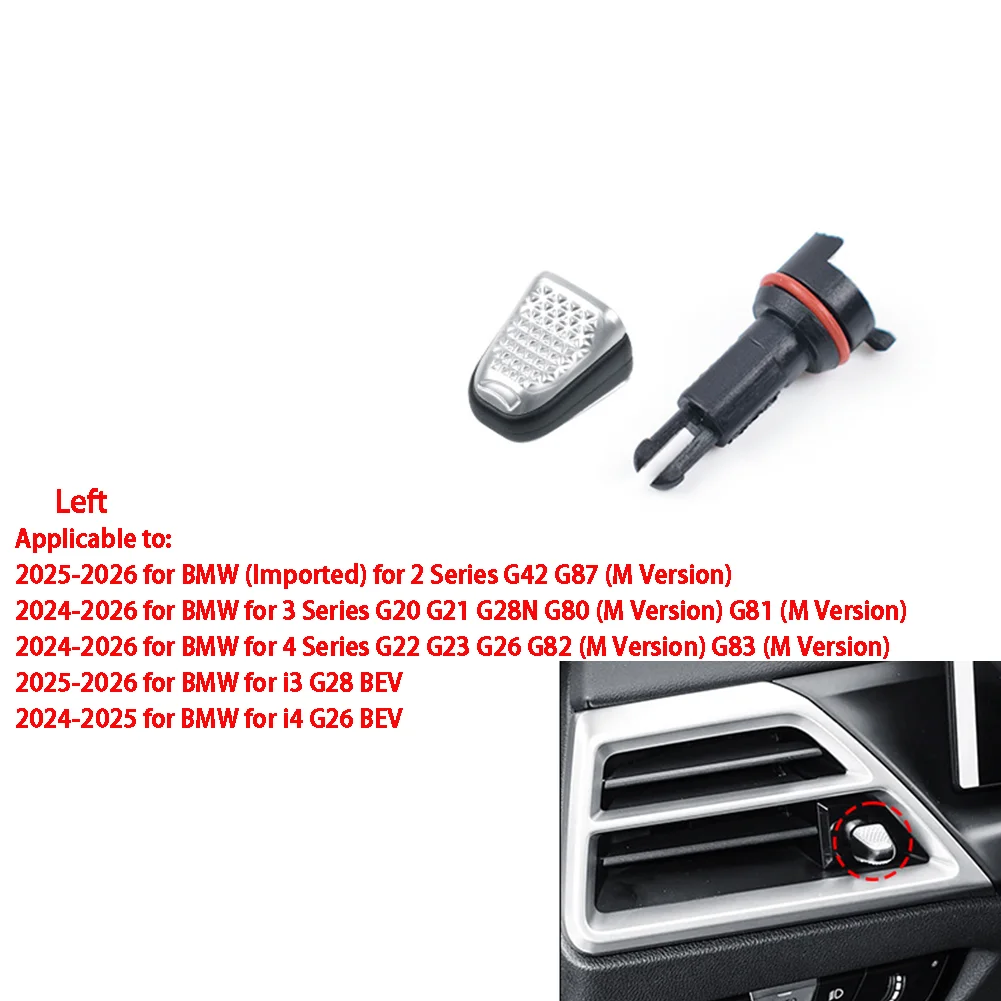 

Комплект ручек-регуляторов для вентиляционных отверстий кондиционера автомобиля BMW G20 G21 G22 G23 G28, аксессуары для интерьера I3