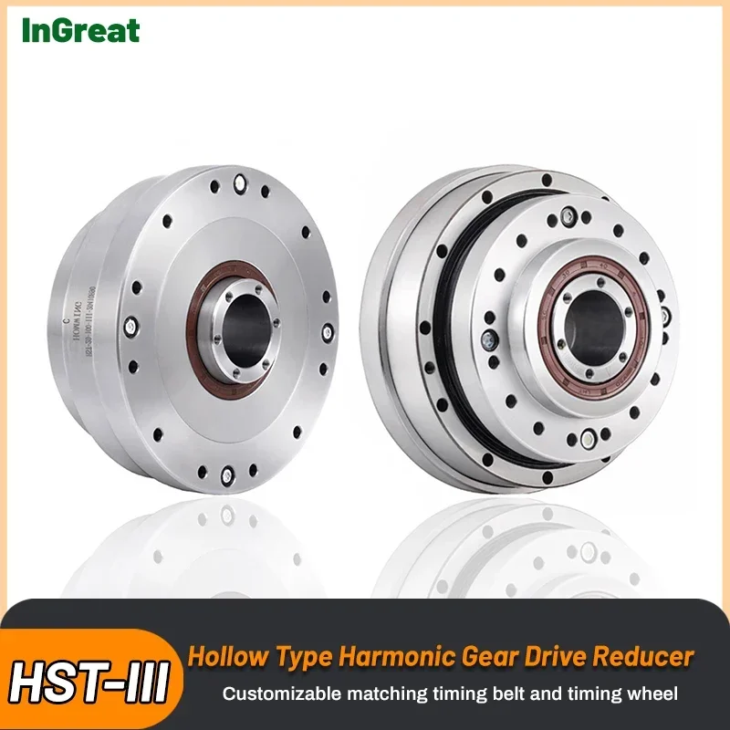 Hollow Harmonic Reducer Harmonic Drive Rotary Actuator Strain Wave Gear Reducer Replace SHF for Robotic Arm Joint Manipulator