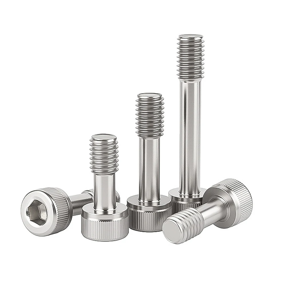 2# 4# 6# 8# UNC Thread DIN912 SUS304 Stainless Steel Hex Socket Cap Head Captive Screws Loose Bolts Anti-Loosening