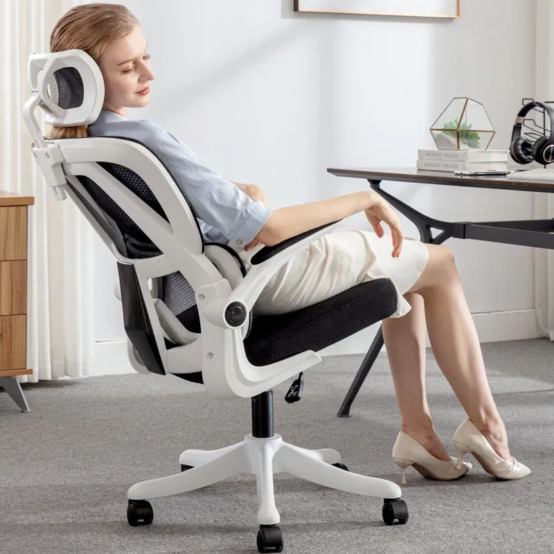 Computer Chair Home Office Chair Bedroom Backrest Comfortable Chair Book Desk  Students Study Sedentary Ergonomic