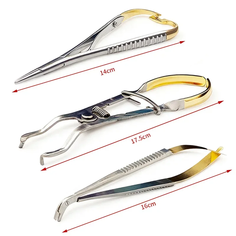 1Pcs Dental Sectional Matrix Plier Metal Matrics Band Forming Clip Placement Resin Clamping Ring Forceps Lab Dentistry