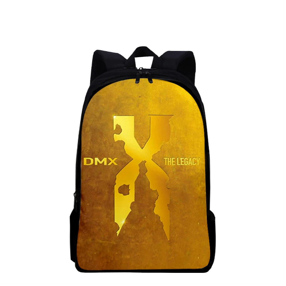 

Trendy Popular Earl Simmons DMX Notebook Backpacks pupil School Bags 3D Print Oxford Waterproof Boys/Girls Laptop Backpacks