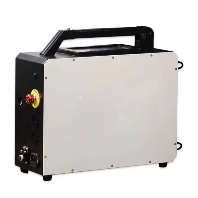 Portable Pulse Laser Cleaning Machine 50W 100W For Metal Paint Rust Oil Stain Oxide Layer Removal