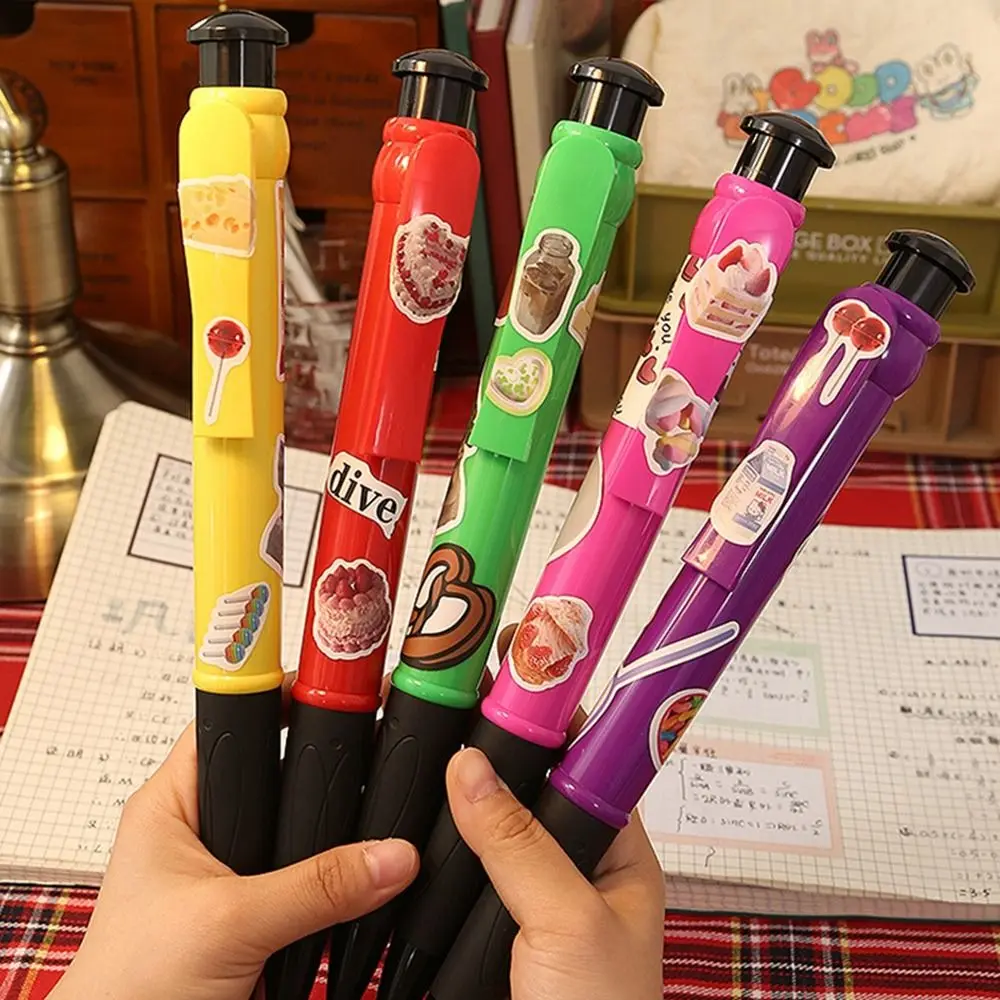 

New Plastic Big Ballpoint Pen Fun Gift Novelty Toy Oversize Writting Pen Large Creative Huge Neutral Pen Stationery