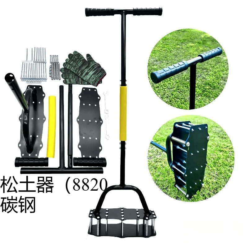 Suitable for Half Moon Manual Lawn Edger Serrated Grass Trimming Shovel with Handle  Hand Pruning  Border Cutting Gardening Tool