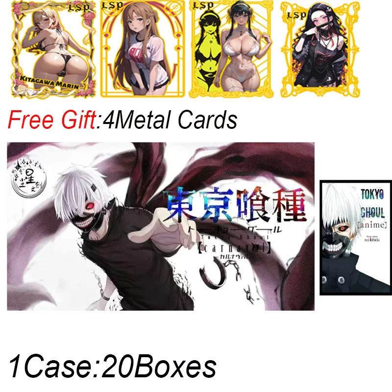 Wholesale XinChen Culture Tokyo Ghoul A5 Board Card Collection Card Multiple Character Cards Hobbies and Toy Gift