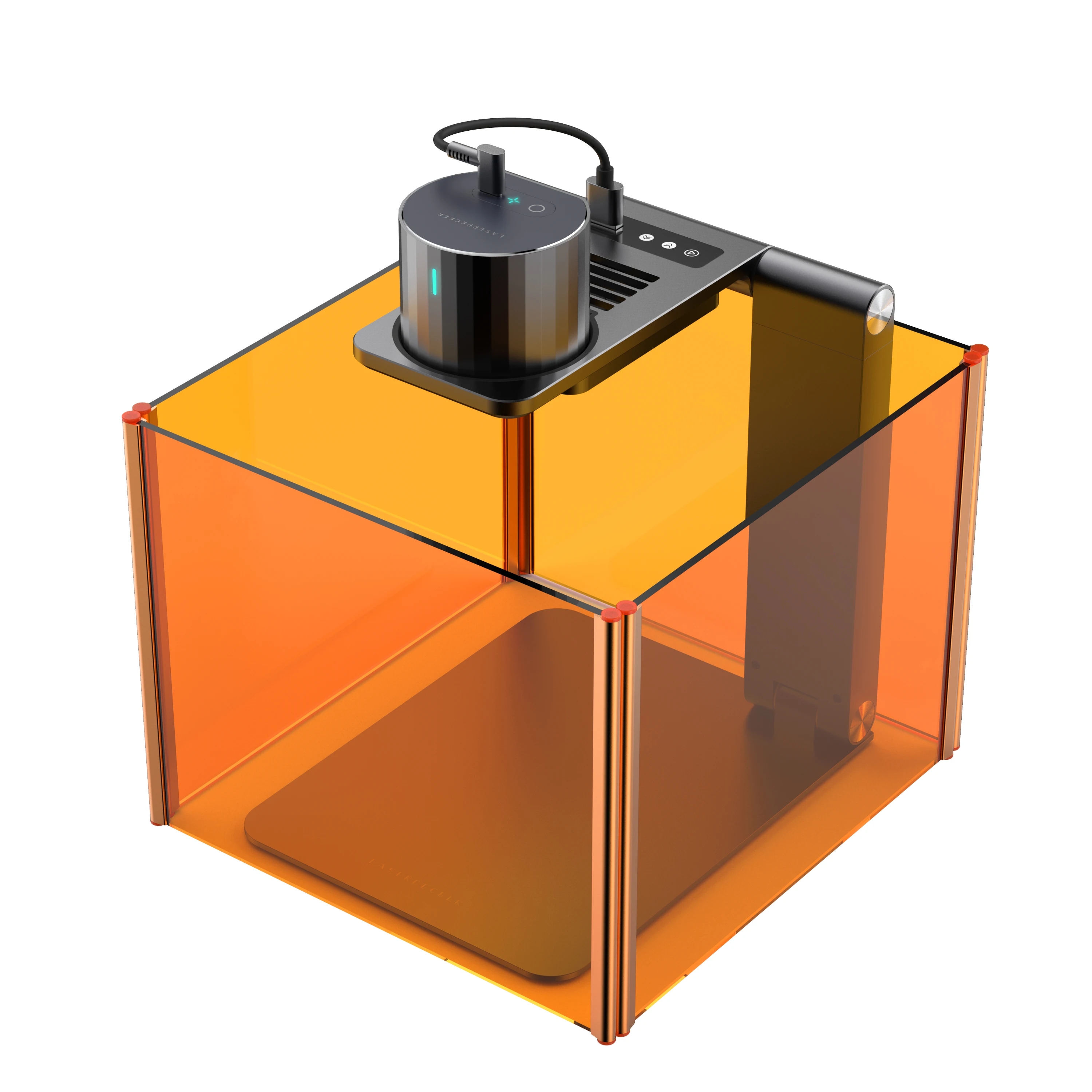 آلة النقش بالليزر الصغيرة المحمولة LaserPecker 1 Pro، آلة النقش بالليزر المدمجة DIY