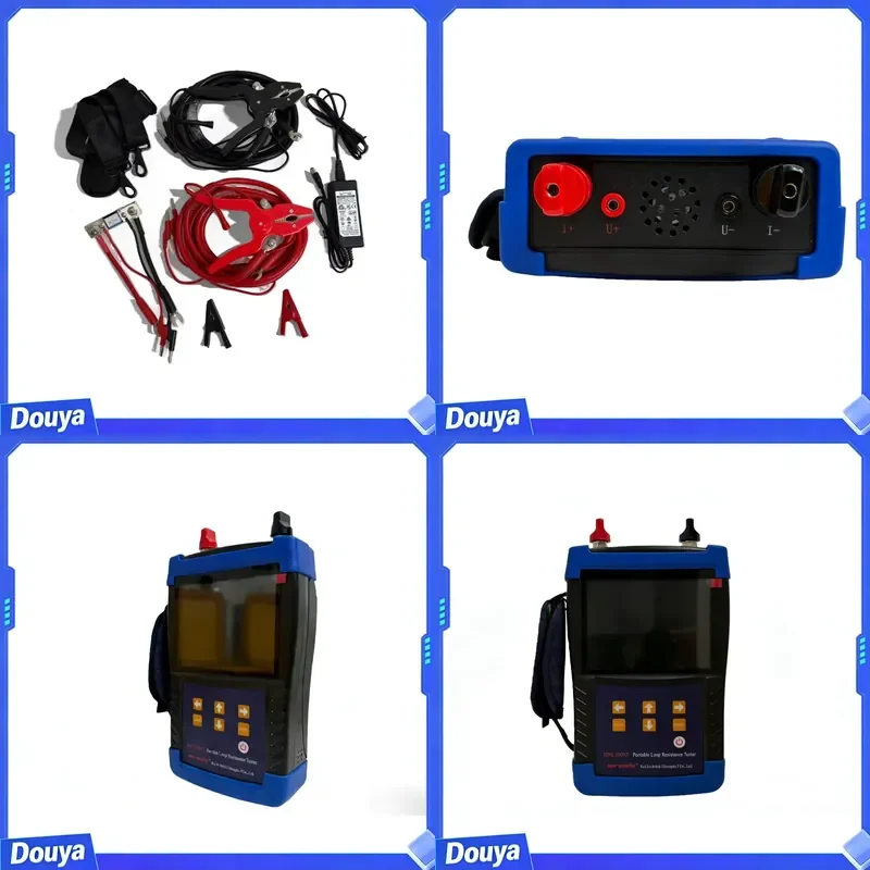 RDHL-200HX Handheld Loop Resistance Tester Lithium Battery Powered Contact Resistance Meter for Switchgear Testing