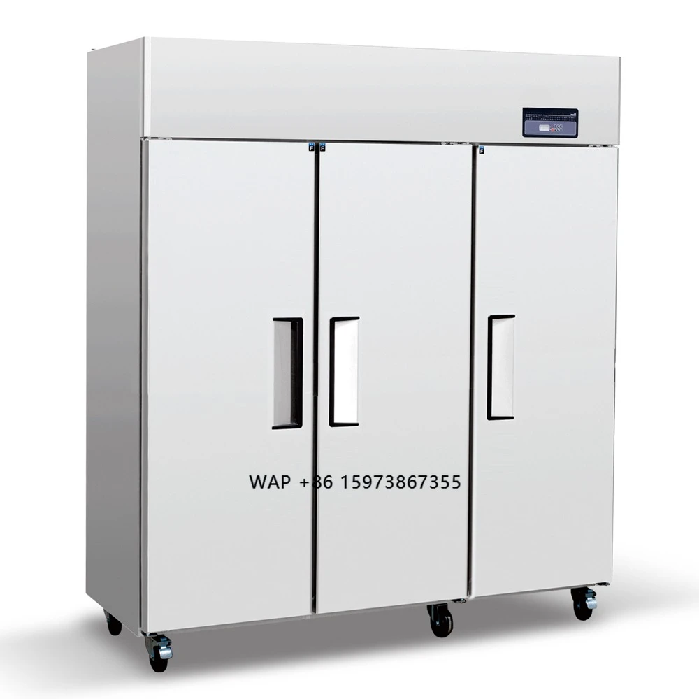 Three - Door Fresh - Keeping Commercial Cold Cabinet Commercial Refrigerator in Commercial Kitchens