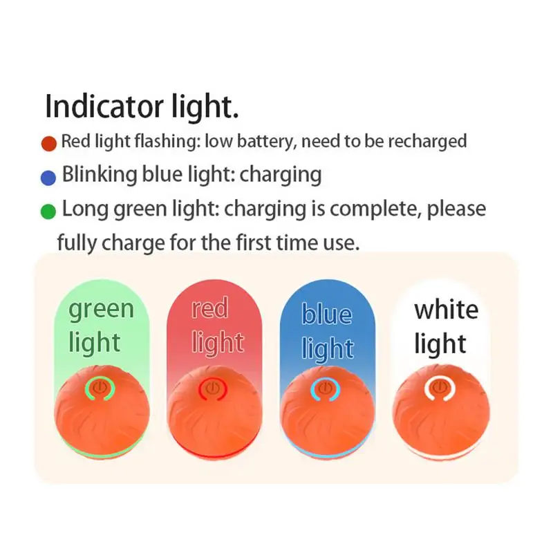 Interactive Dog Toy Ball Automatic Interactive Toy Pet Toy Ball USB Rechargeable Ball Thrower For Dogs Dog Enrichment Toys Pet image 5