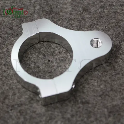 범용 오토바이 알루미늄 스티어링 댐퍼 포크 프레임 장착 클램프 브래킷 31MM - 60MM에 적합