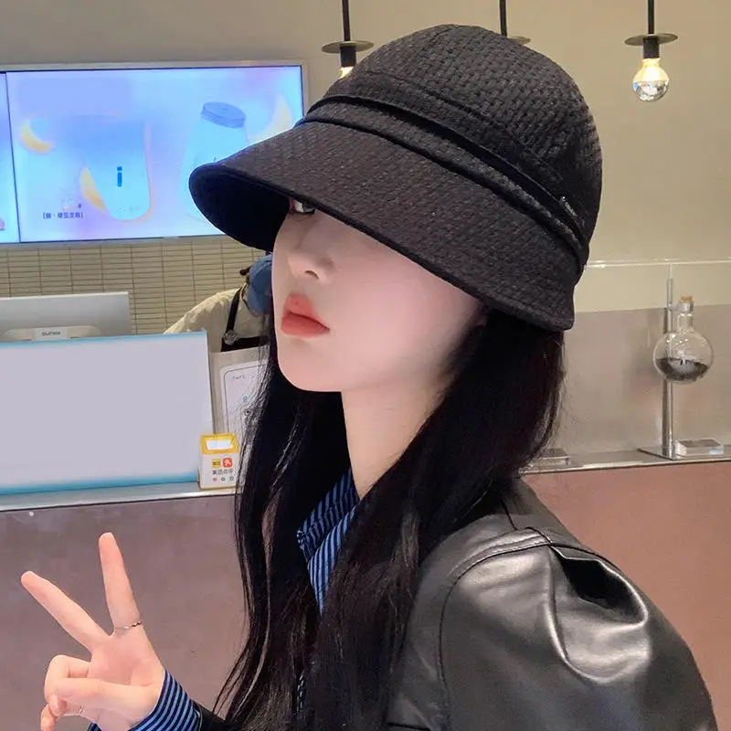 

Foldable Wide Brim Sun Hat Adjustable Caps For Men Women Summer Beach Hats Beach Vacation Visors Fisherman Cap
