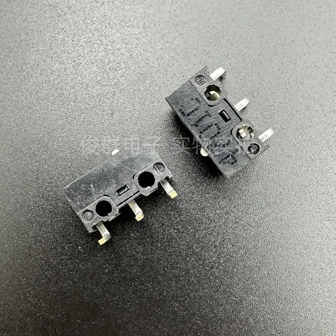 20pcs/ DF-P1L small micro switch 3 bending foot travel limit detection reset point mouse button