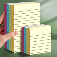 200Sheets Scribed Sticky Notes Notepad Colorful Index Tabs Bookmark Memo Pad Page Marker Student School Stationery Office Supply