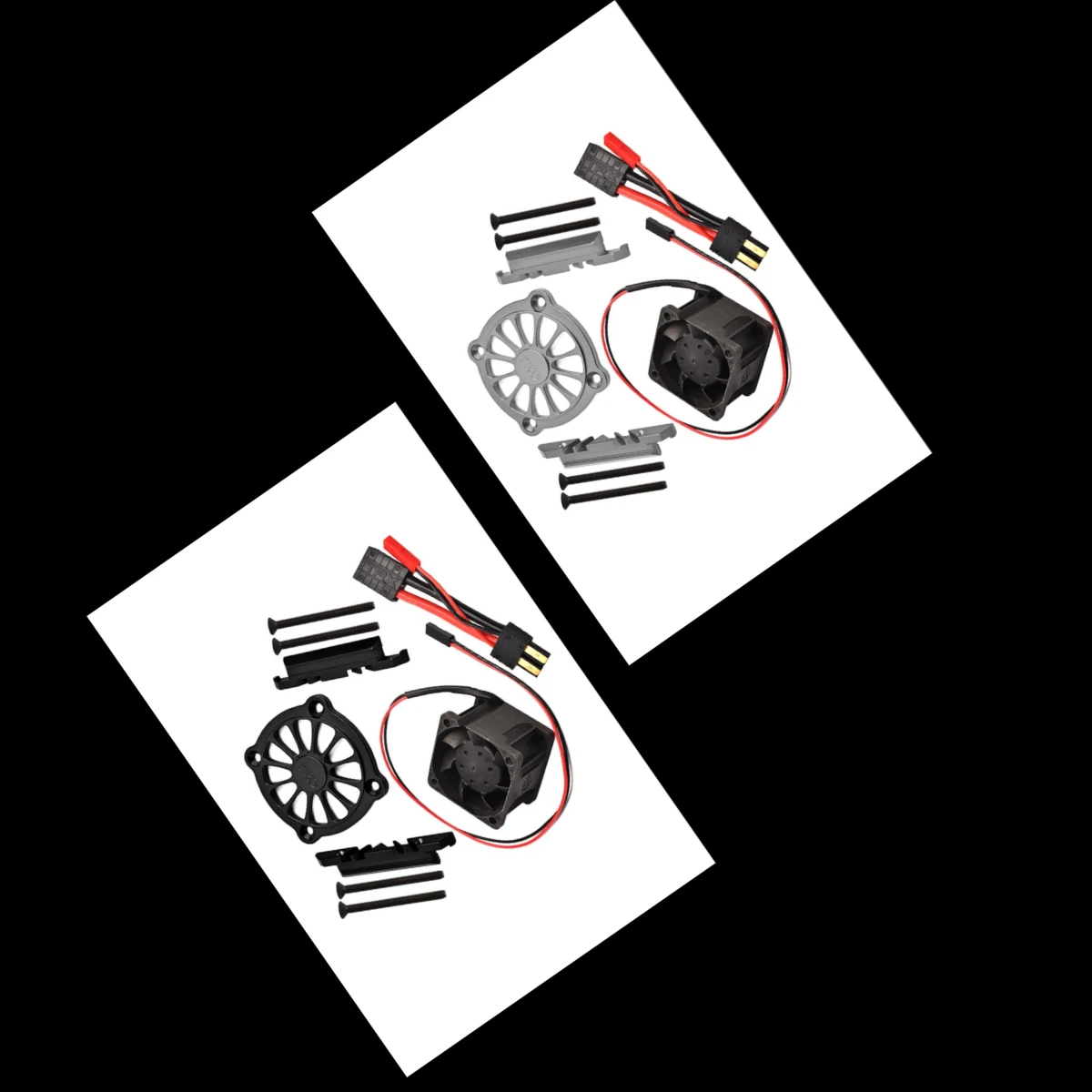 

GPM TRAXXAS 1/10 4Wd Maxx Monster-89076-4 For Aluminum Motor Heatsink With Cooling Fan