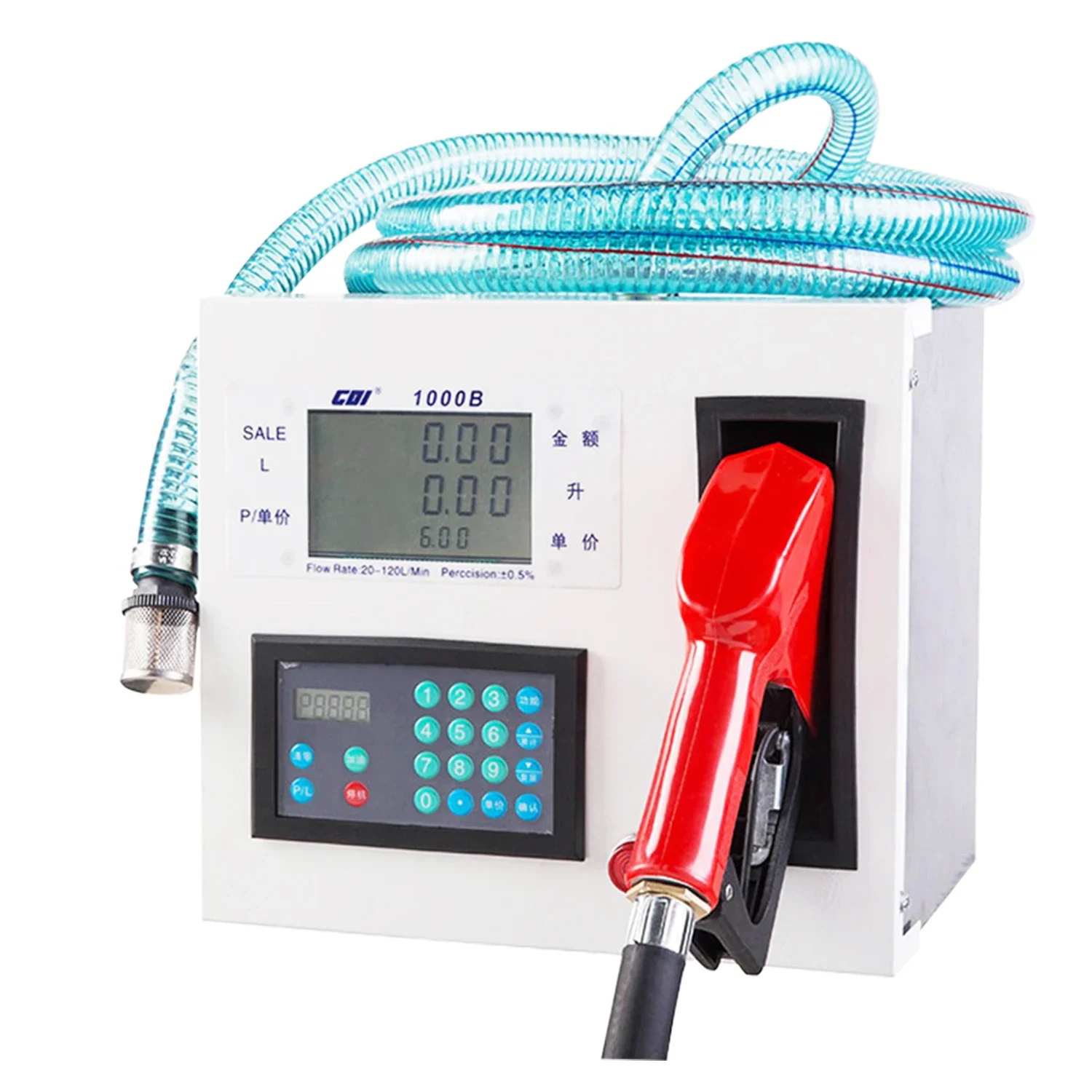 Good price portable horizontal self-priming 24V diesel fuel pump dispenser for filling station