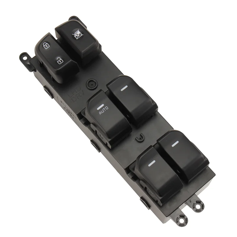 A29F-Per KIA SOUL 2014-2019 Interruttore principale alzacristallo elettrico automatico 93570-B2050CA 93570B2060CA Sostituzione pulsante regolatore di controllo finestra