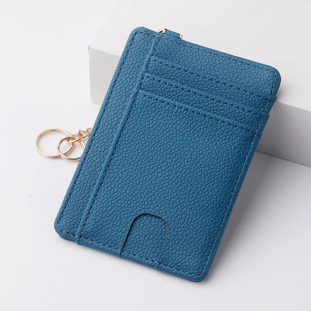 حاملي بطاقات الائتمان البسيطة والرحيلة والهوية الشفافة ونوافذ حافظة بطاقات رفيعة محفظة للنساء والرجال غطاء بطاقة العمل