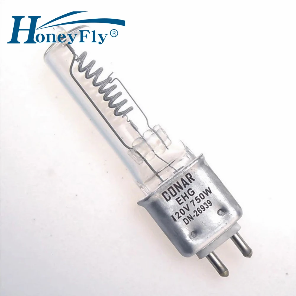 

HoneyFly EHG Studio галогенная лампа G9.5 120 В 750 Вт сценический светильник алюминиевый держатель лампы для 54512 Studio Altman фотографическая лампа