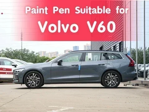 Paint Pen Suitable for Volvo V60 Paint Fixer Seashell Gray Special Car Scratch Repair Rust Prevention Metallic
