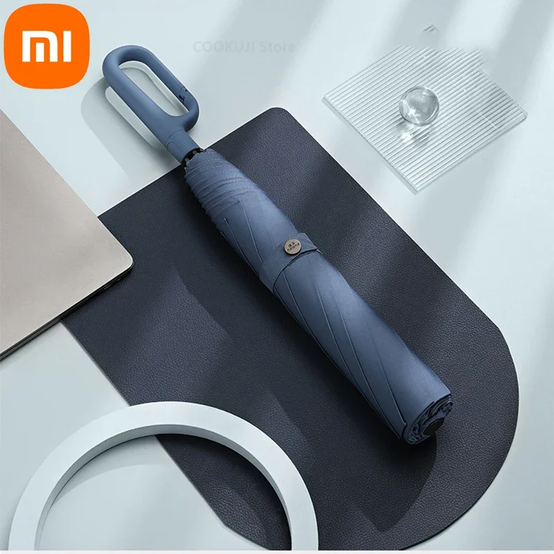 Xiaomi Youpin Automatic Umbrella Rain Wind Resistant Fashion Sun Umbrellas Reverse Umbrella Parasol Portable UV Folding Umbrella