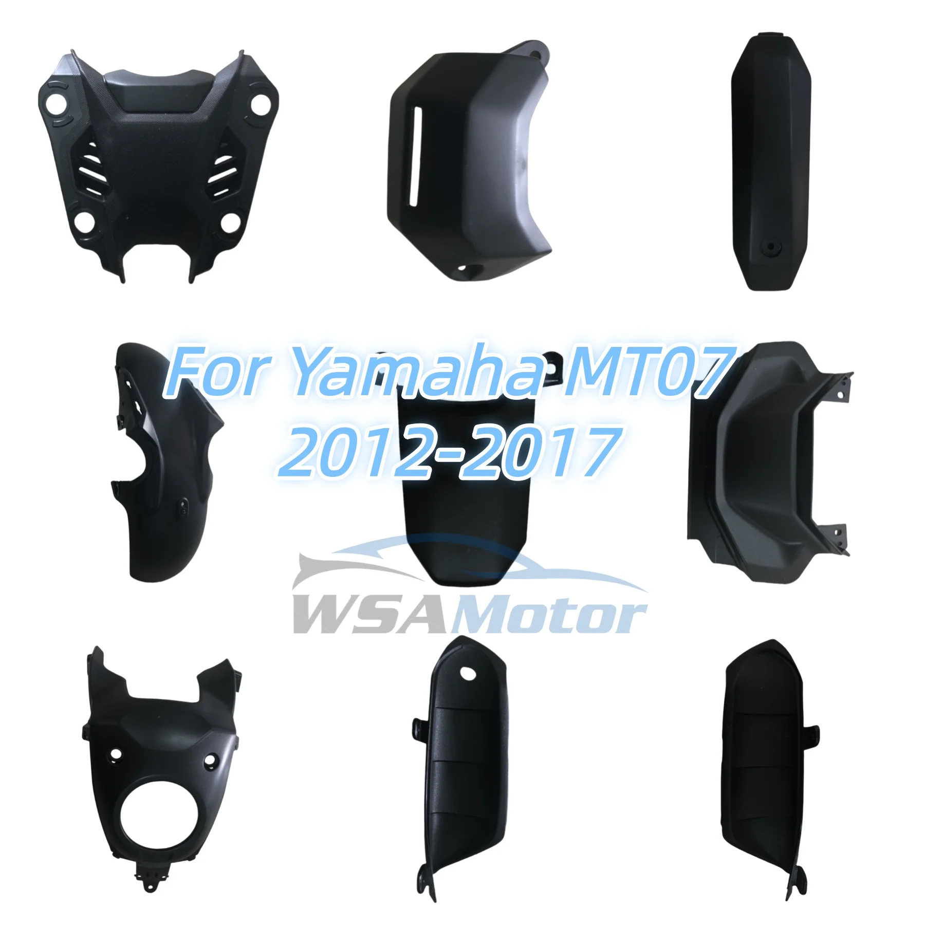 

ABS Injection Full Fairing Body Kit Fit For 2012 - 2017 For Yamaha MT07 FZ07 MT-07 Set MT 07 FZ 07 2013 2014 2015 2016 Fairings
