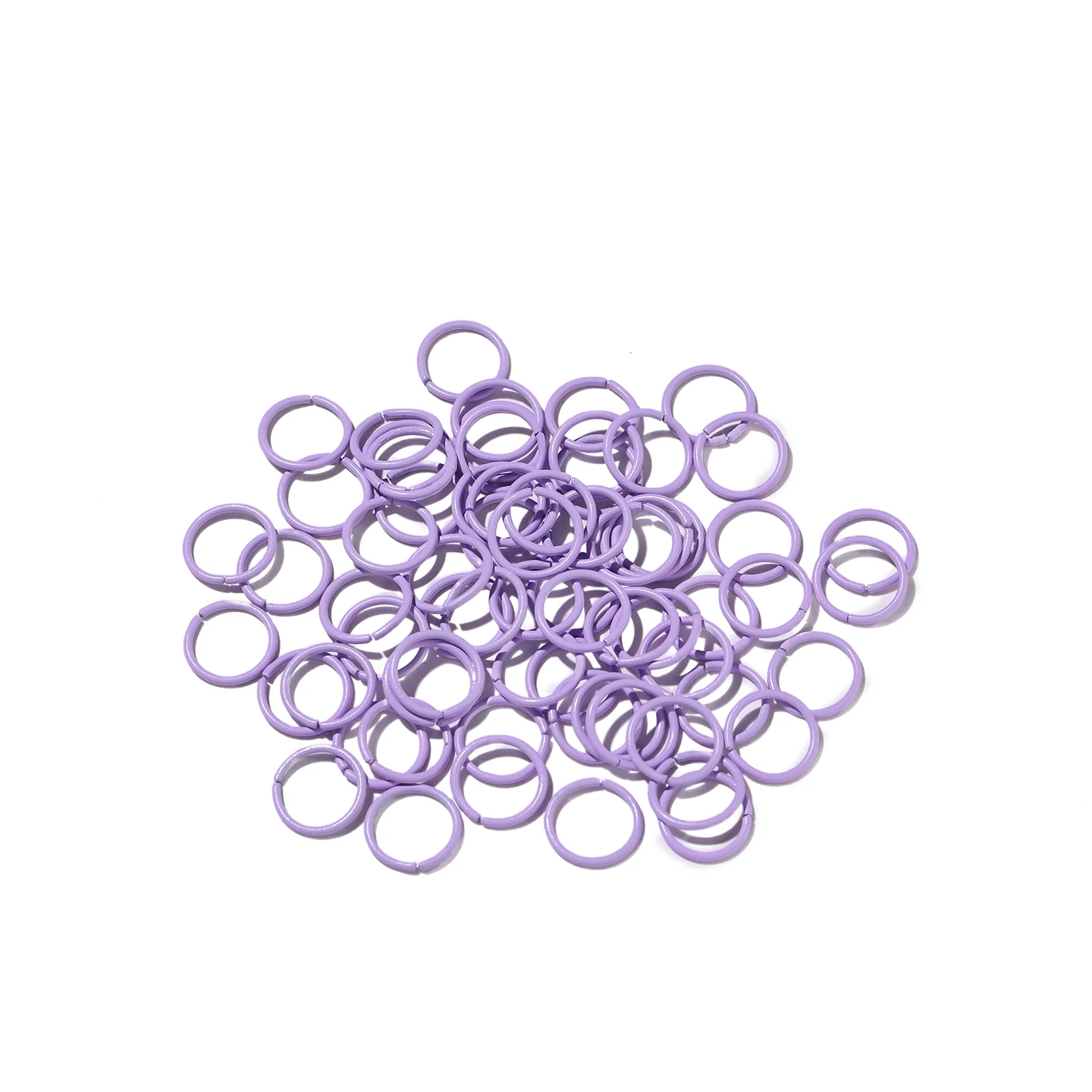 100pcs Colorful Open Jump Split Connector Rings