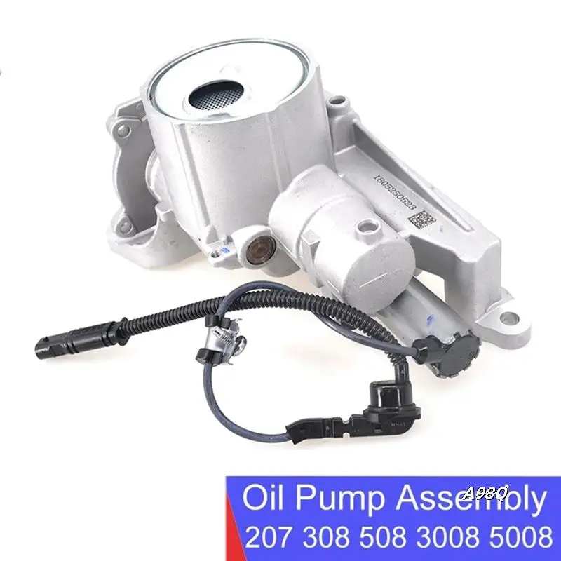 

Oil Pump Assembly Replace V764737680 With Solenoid Valve For 207 308 508 3008 5008 RCZ 1.6 THP EP6 Citroen C4 C5