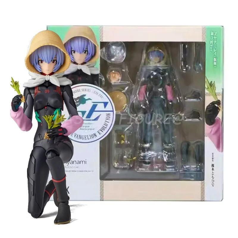

EVOLUTION EV-022 Action Figure PVC Movable Collection Anime KAIYODO Ayanami Rei Figurine Model Toys