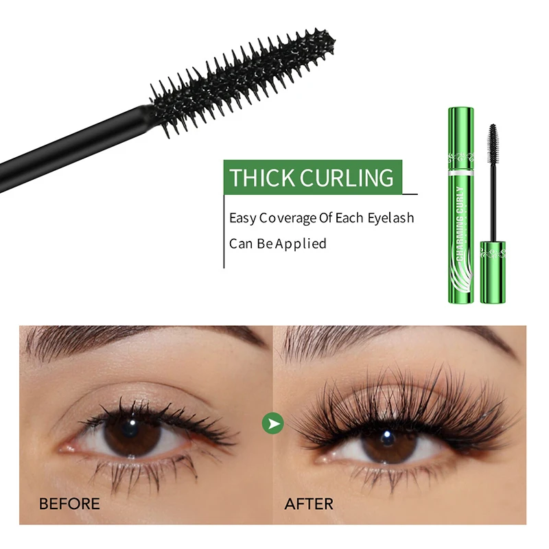 Wimpers Verlenging Mascara Waterproof Langdurige Lash Zwarte Wimpers Verlenging Make Up Beauty Eye Koreaanse Cosmetische Nieuw