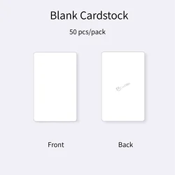 Papel De Impressão Em Branco Cardstock, bênção Trabalho Aprendizagem Jogo Cartão