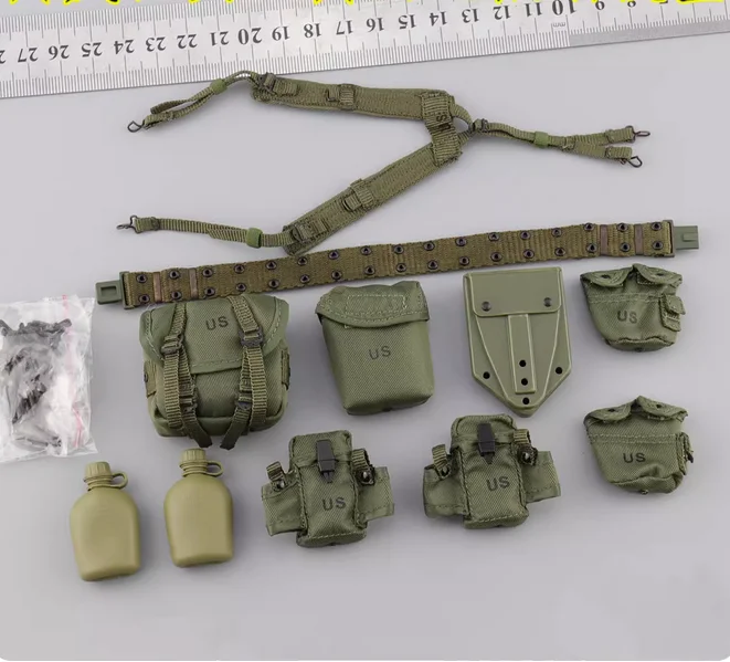 

Soldier Story 1/6 SS 089 82 Bags Belt Model for 12''