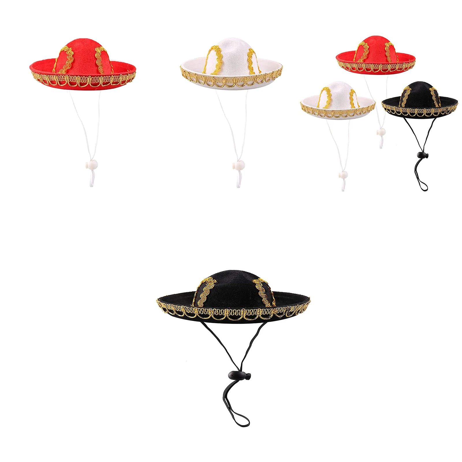 

Мексиканская этническая шляпа-сомбреро с загнутыми полями, большая солнцезащитная шляпа, мексиканская шляпа для взрослых, для Хэллоуина, косплея, карнавала, фестиваля, вечеринки