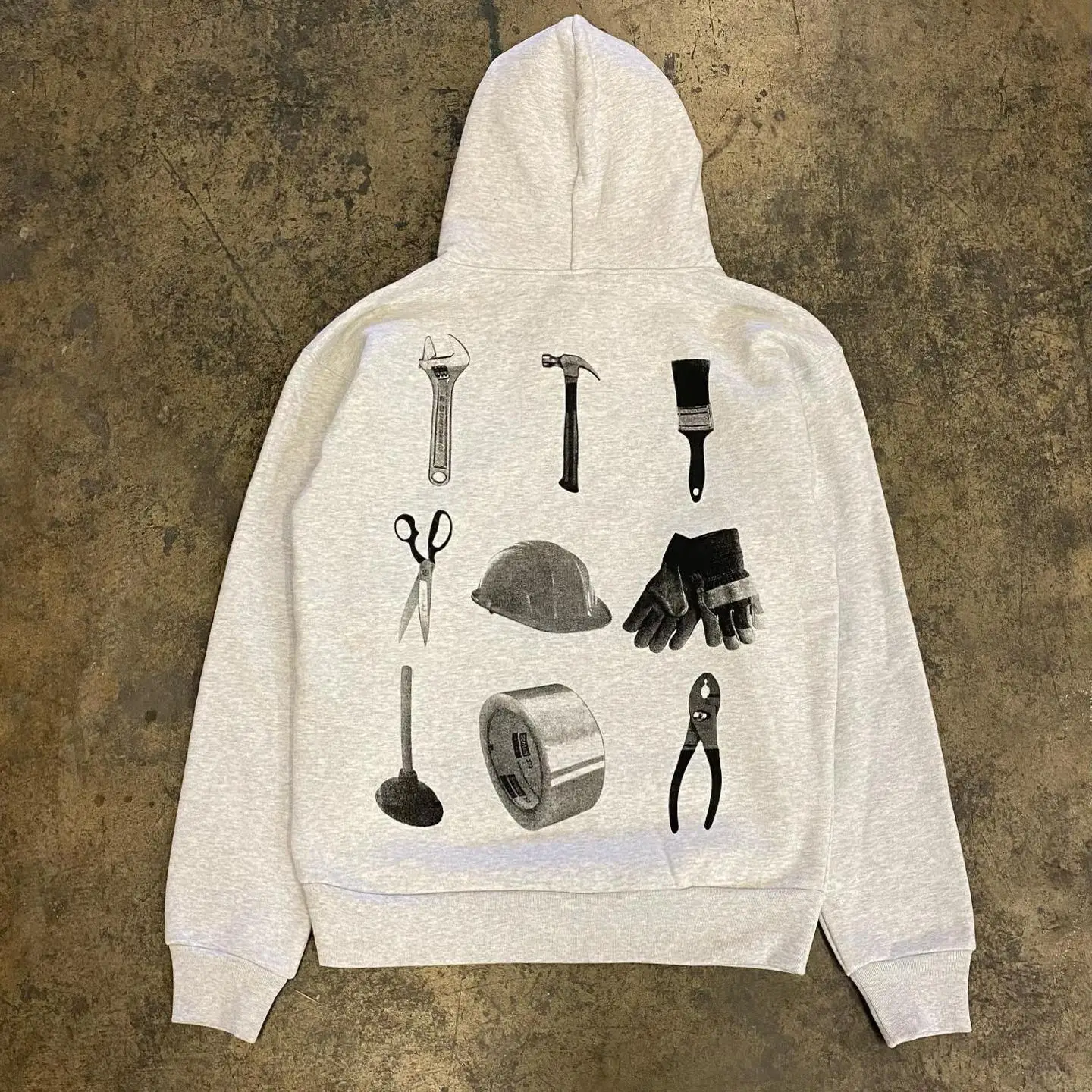 

Свободная толстовка с капюшоном на флисовой подкладке, уличный стиль, с принтом, длинный рукав, молодежный тренд, защита от солнца UPF40+