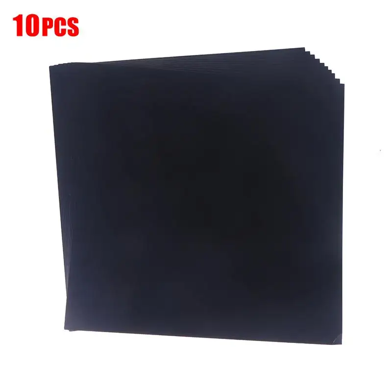 10PCS For Laser Engraving & Cutting Machine Laser Engraved Dimmable Photo Paper For Spot Quality Debugging And Sample Testing