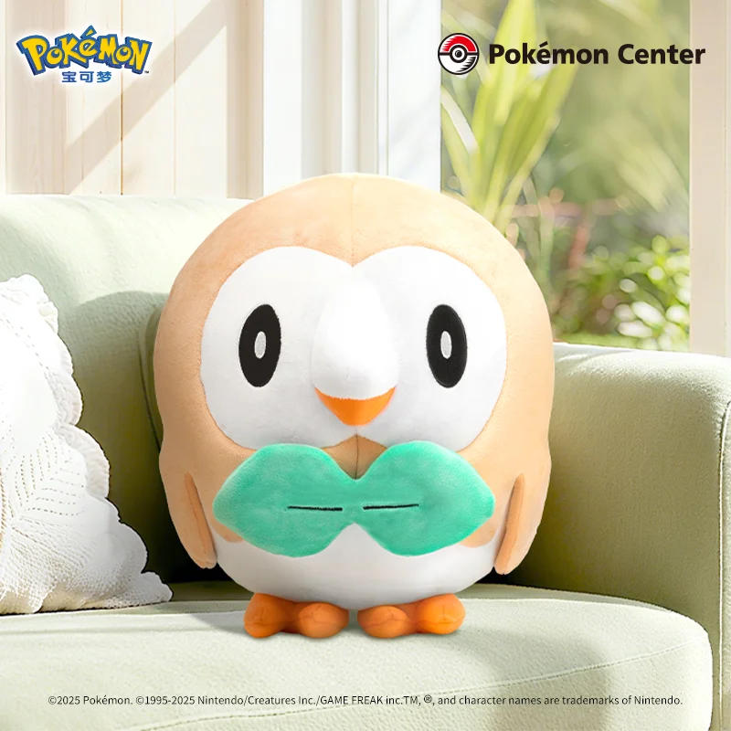 

Подлинная плюшевая кукла PokéMon в натуральную величину Popplio, модная кукла, коллекция украшений, декоративная игрушка для девочек, подарок на день рождения, Рождество
