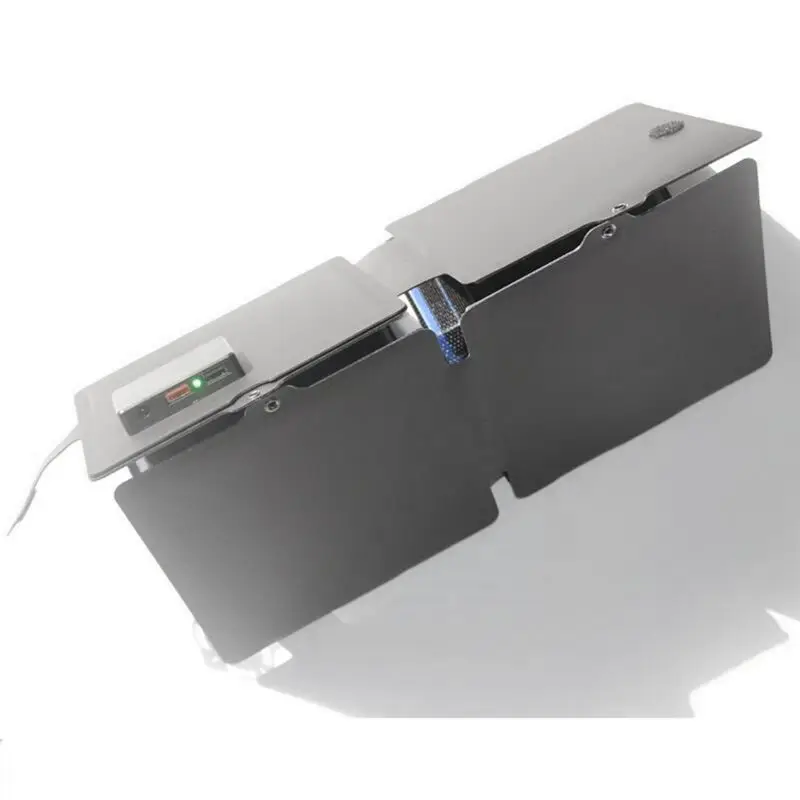 

Супермощная складная солнечная панель 30 Вт ETFE 5В/12В, водонепроницаемое портативное зарядное устройство, сумка-панель для мобильного питания для кемпинга на природе