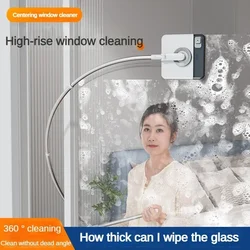 360degree High rise window cleaning window special wiper Brush Tool Magnetic Brush Aerial Work Glass Scrub Home Cleaning Brush