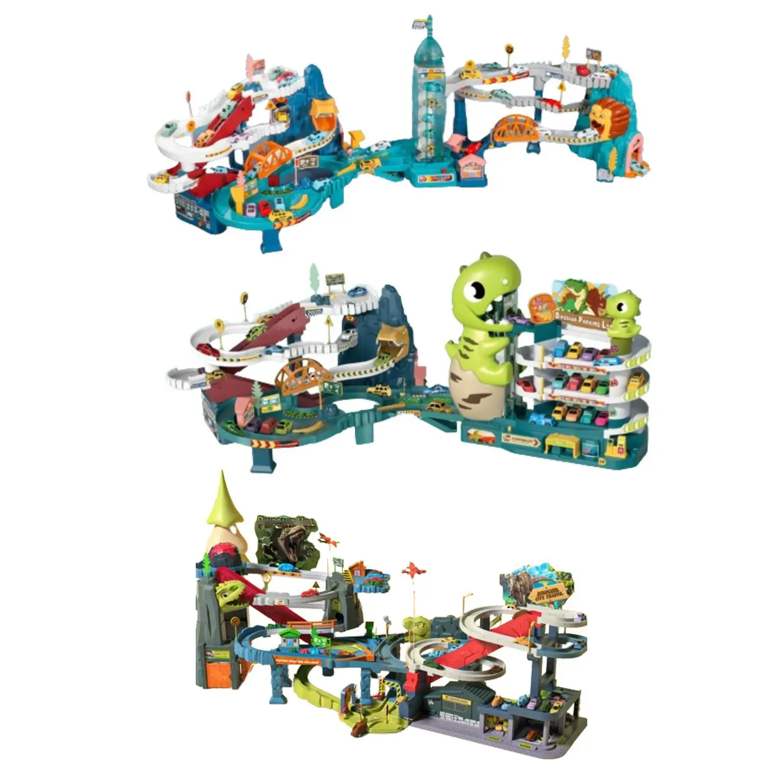 Dinosaurier-Spielzeug, Feinmotorik, flexibles Gleis-Spielset, Dinosaurier-Track-Spielzeug für Kleinkinder, Kinder, Jungen, Mädchen, Kindergarten, Geburtstagsgeschenk