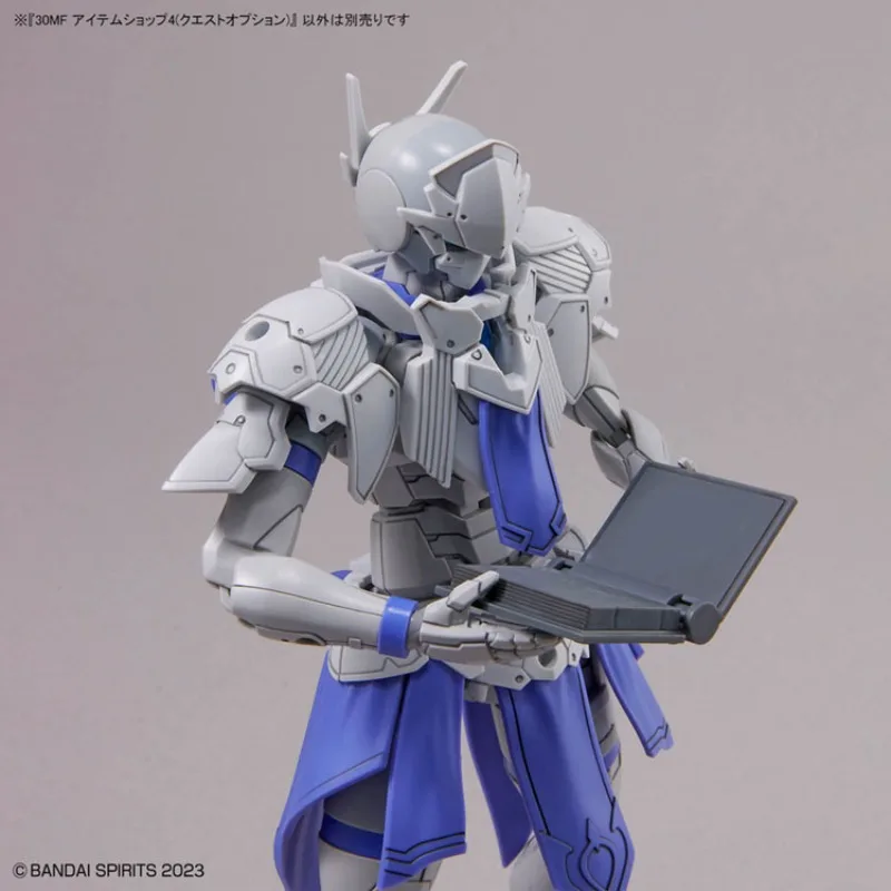 Bandai Genuine 30MF ITEM SHOP 4 QUEST OPTION  Bonfire Anime Action Figure Collectible Assembly Model Toys Ornament Gift Children